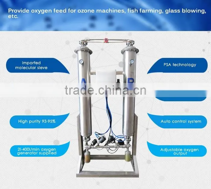 20 liter oxygen generating plant,fish oxygen generator,aquaculture oxygen concentrator