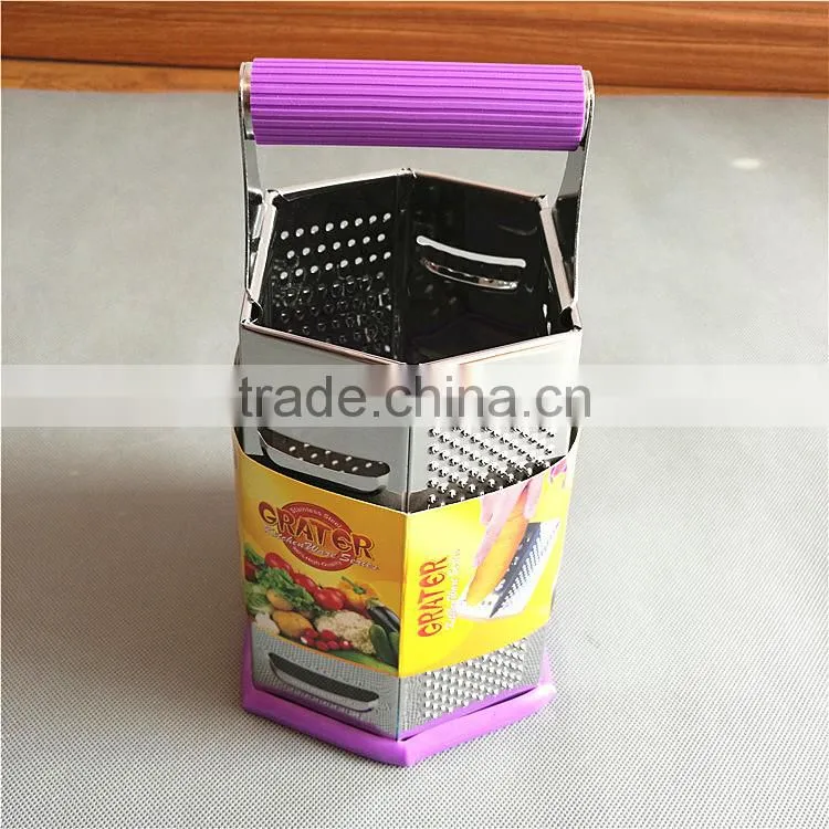 Hot Sell High Quality 6 Sides Vegetable and Fruit Grater