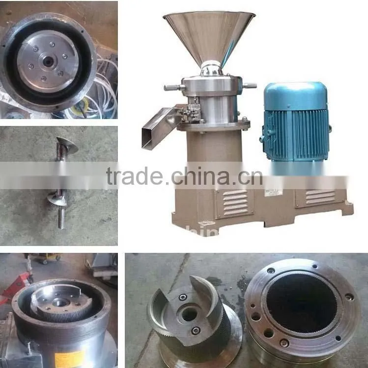 New design good price peanut butter machine colloid mill