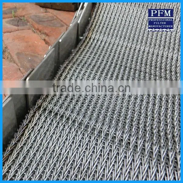 SS Wire Mesh Belt Conveyor /heat resistant wire mesh conveyor belt