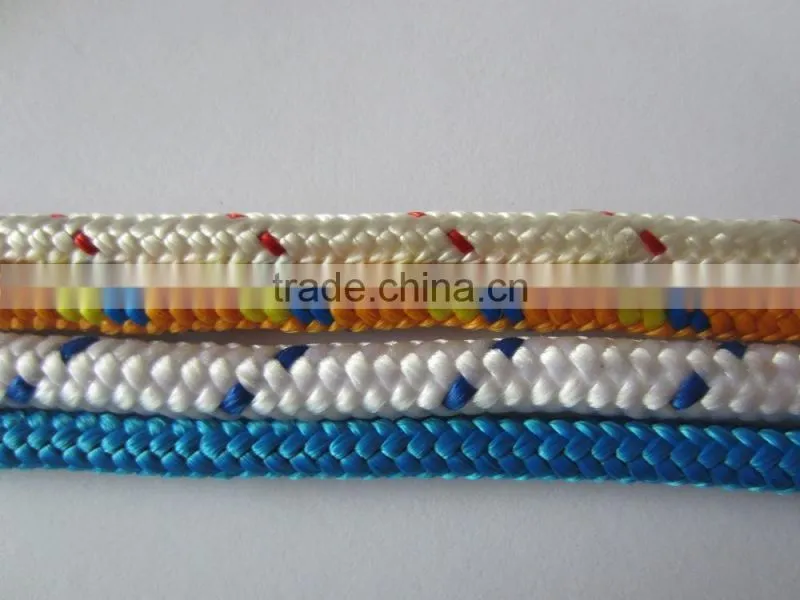 high quality double braid polyester rope