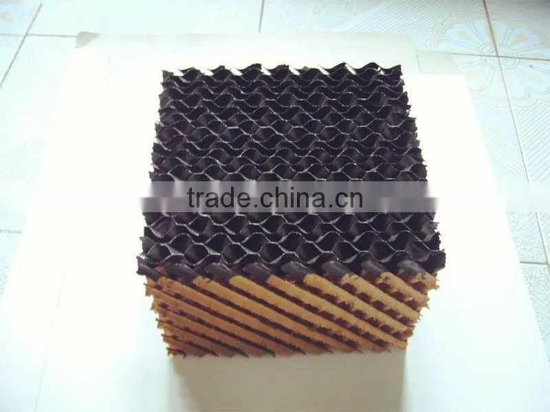 evaporative air curtain for greenhouse