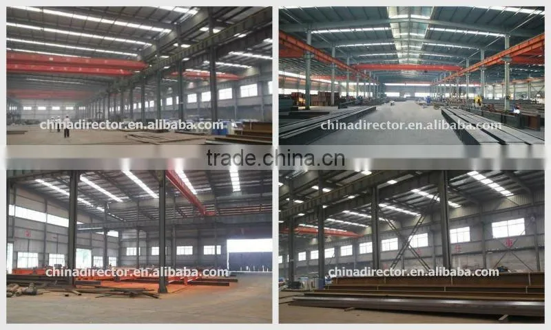 Hot dip galvanized light steel structure qingdao factory