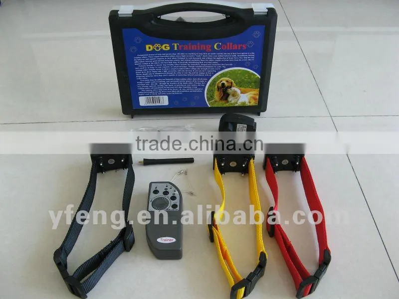 Waterproof rechargable electric remote dog shock collar
