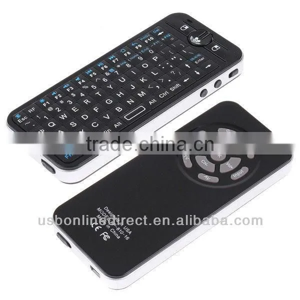 Wholesale iPazzPort 2.4GHz Mini Wireless Fly Air Mouse Keyboard with IR Remote