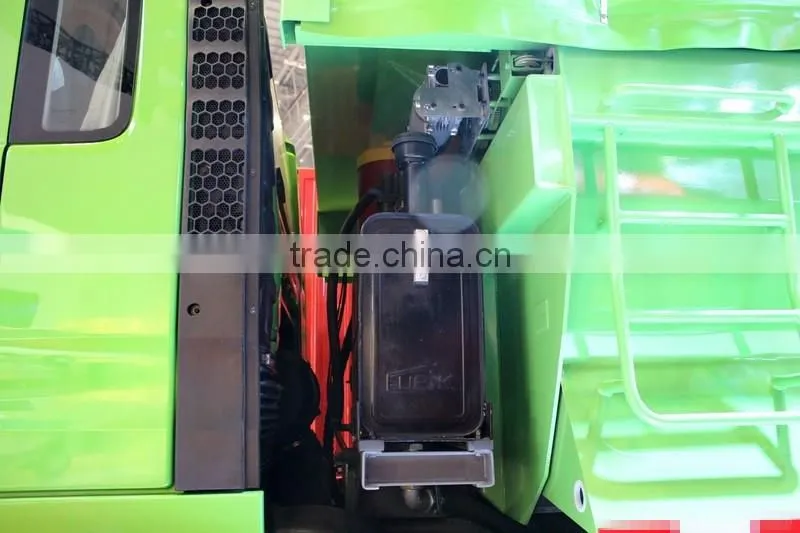 SINOTRUK MAN Engine 16 cubic meter 10 wheel dump truck capacity