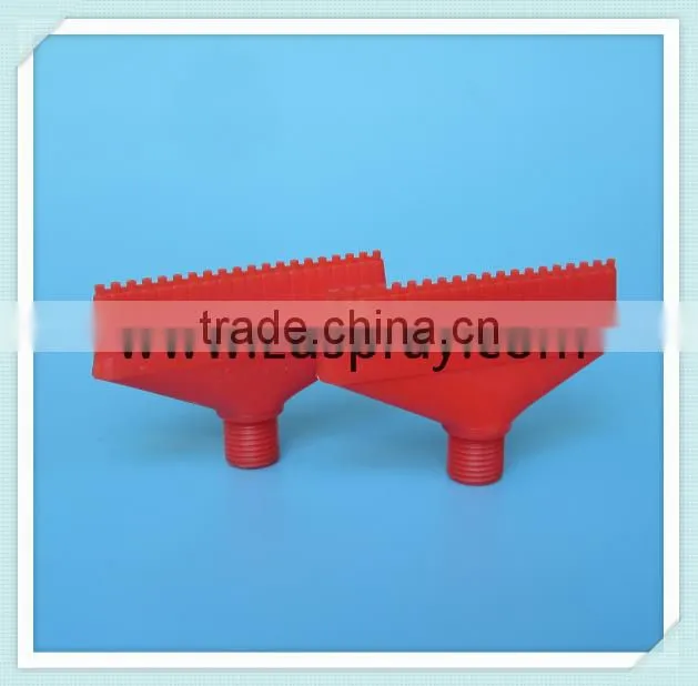 Plastic ABS wind air shower nozzle with 68mm width and 45mm length