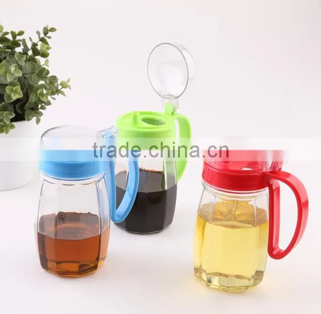 kitchen leakproof oil bottle sauce pot bottle 630ml