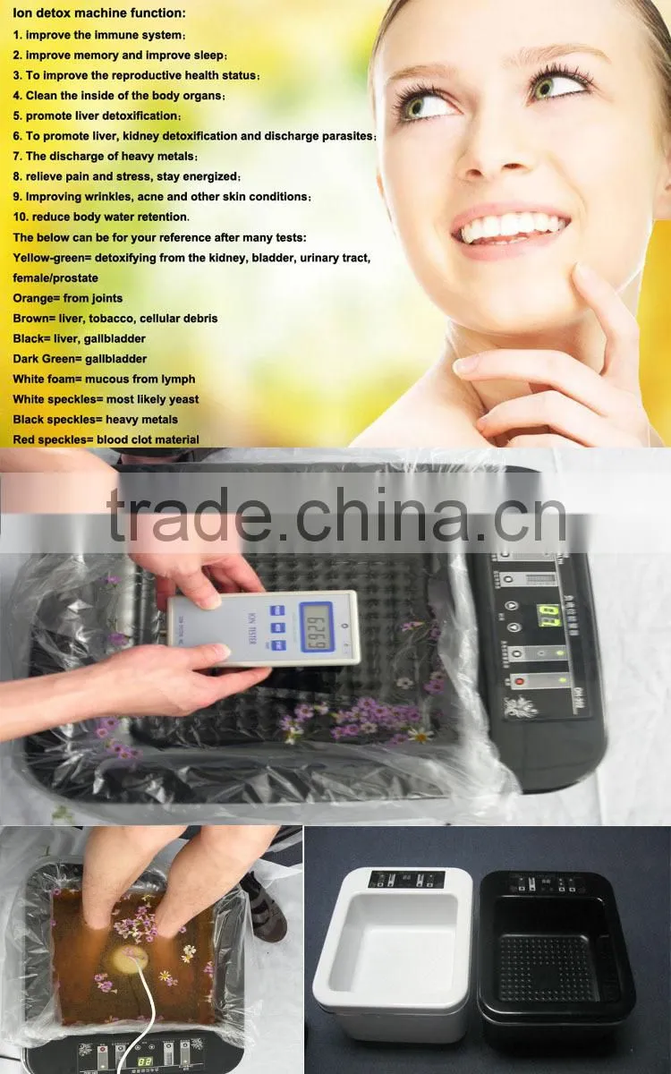 foot basin / ionic body cleanse detox foot spa machine