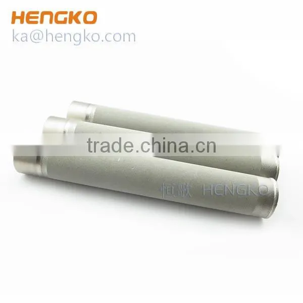 sintered porous SS316 cartridge filter element