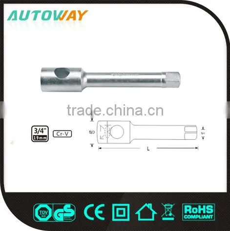 3/4" 19mm Dr. Full Polished CRV Extension Bar