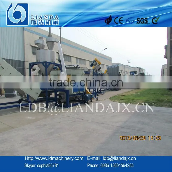 Agriculture film washing line