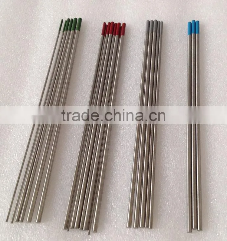 lanthanated tungsten electrode
