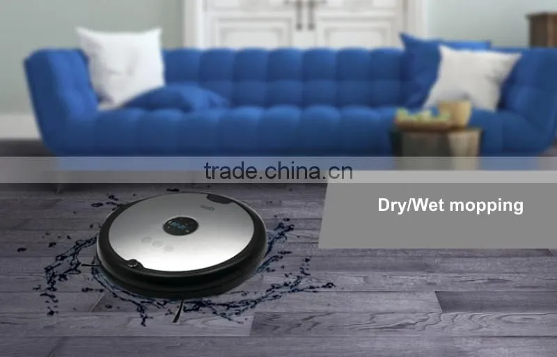 Shenzhen China wholesale newest deebot robot vacuum cleaner voice prompt robot low noise high power