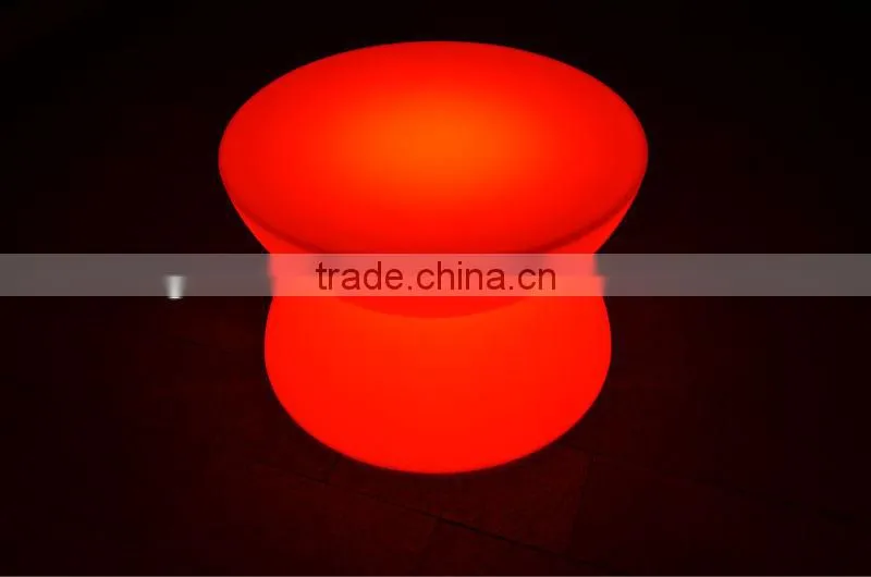 2 parts detachable decorative indoor/outdoor LED Round table