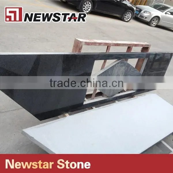 Chinese Blue Granite Perfab Bathroom Countertop