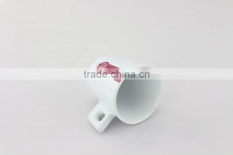 Custom logo wholesale ceramic coffee cup and saucer set