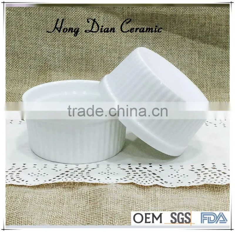 Wholesale colorful durable high quality mini Porcelain Ramekin,Ceramic porcelain ramekin