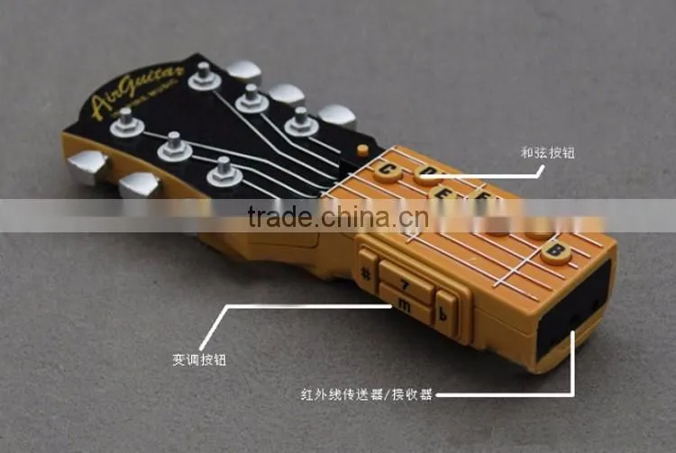 Cool Infrared Ray Air Guitar, Creative Video Toy, Early Education Musical Instrument For Childs or Adults