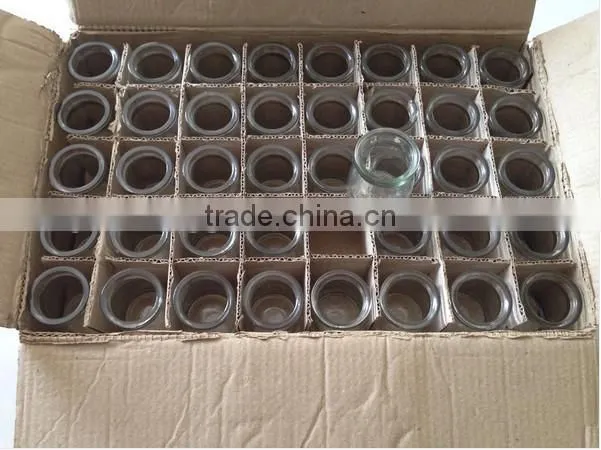 china supplier empty clear crystal glass nail polish bottles
