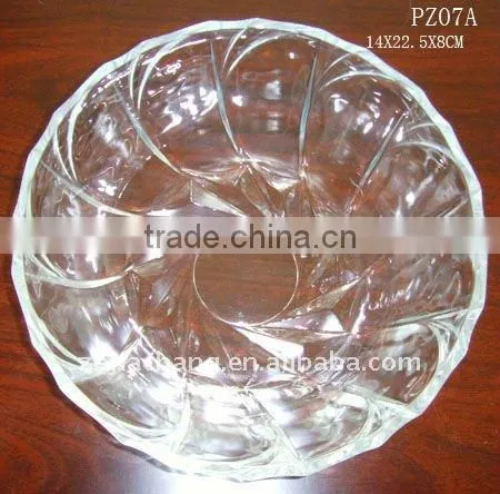 colored glass bowl