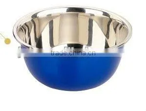 Hot sell stainless steel mixing bowl colored bowl