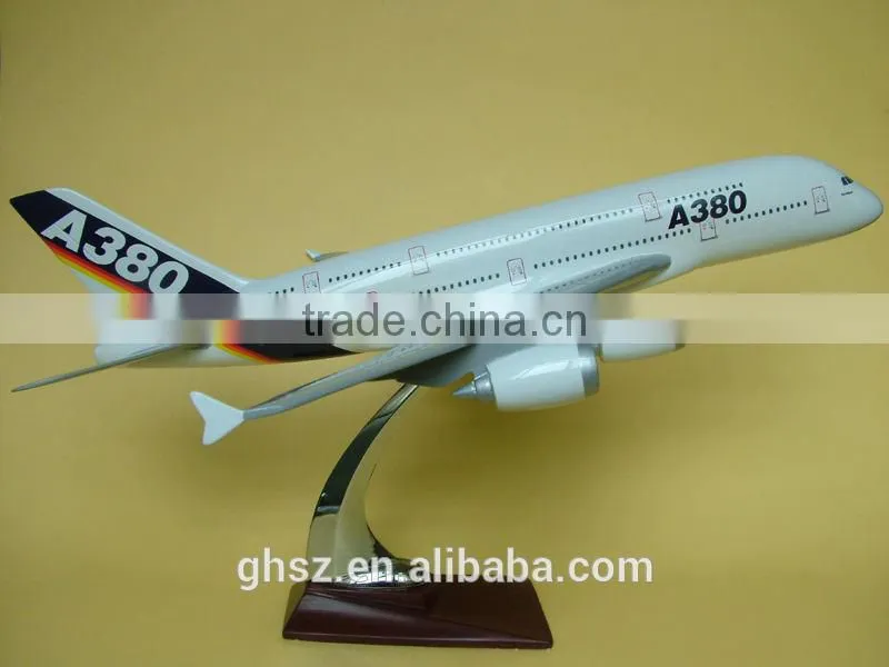 Guo hao 2015 hot sale a380 plane model , toy plane