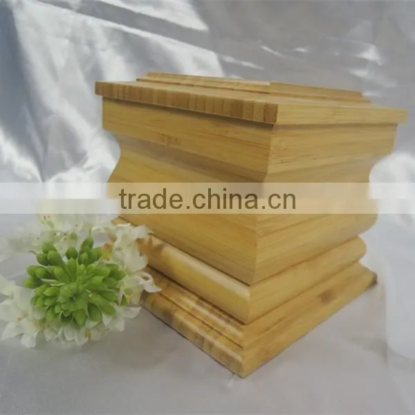 Natural finish cremation urns for ashes