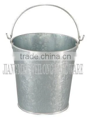galvanized tubs and buckets