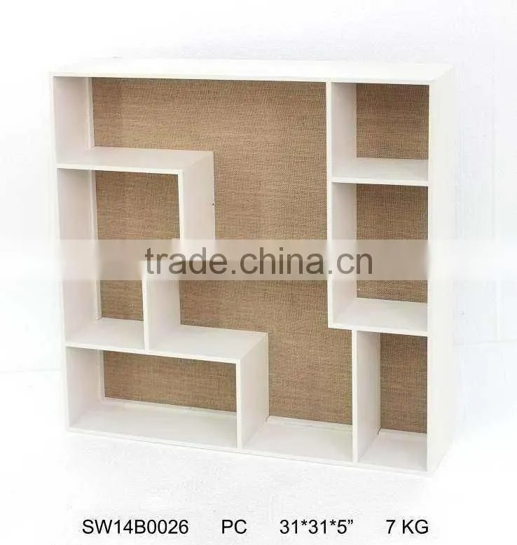 wood corner shelf