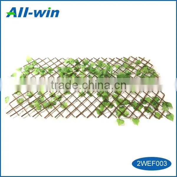 Gardening supplies temporary portable wood expandable fence