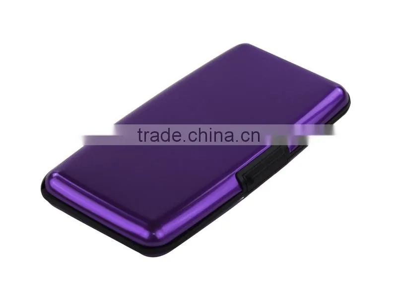RFID Security Large Aluminum Wallet/Long Credit Card&Cash Holder
