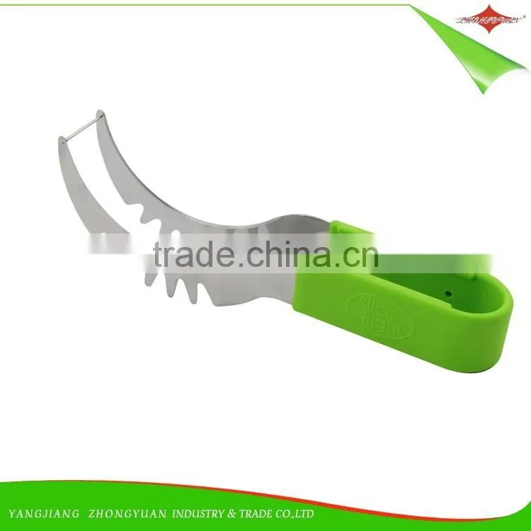 ZY-F1472 good quality tpr grip watermelon slicer