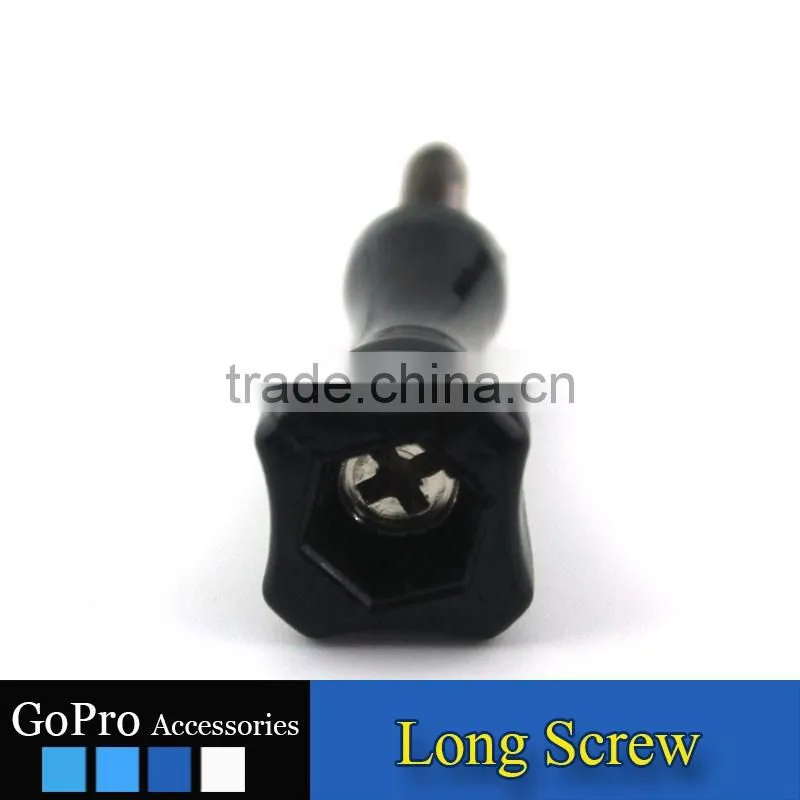 free sample Long screw mount kits used for gopros heros action camera case