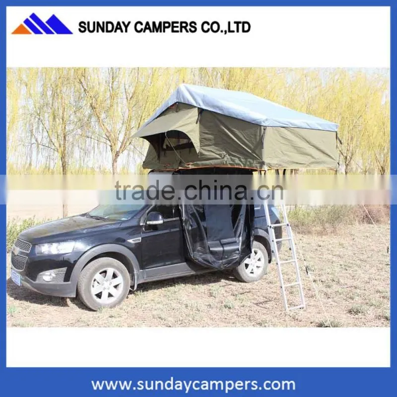 China 4x4 accessories travel roof top tent heavy duty tents for camping