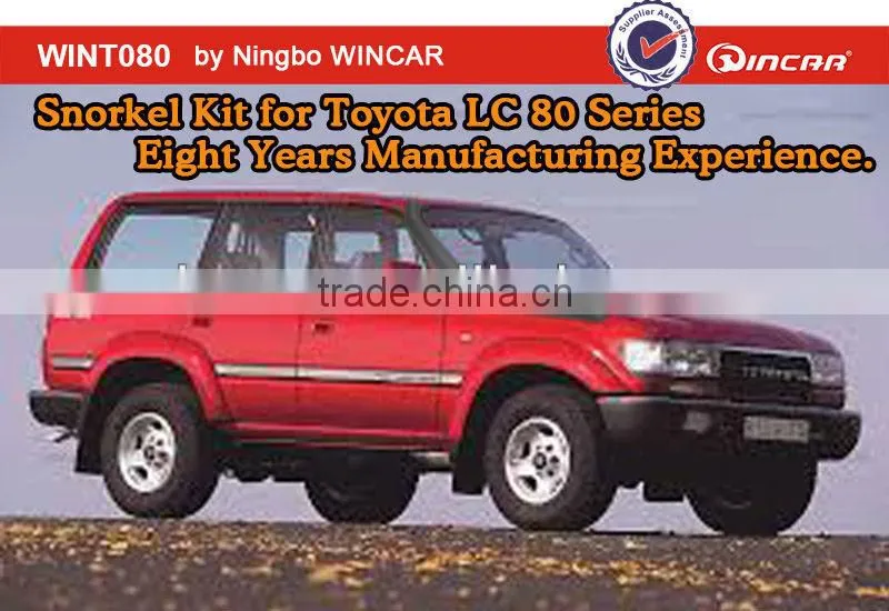 4x4 Car Snorkel for LAND CRUISER 80 All New LLDPE Meterial By Wincar ningbo