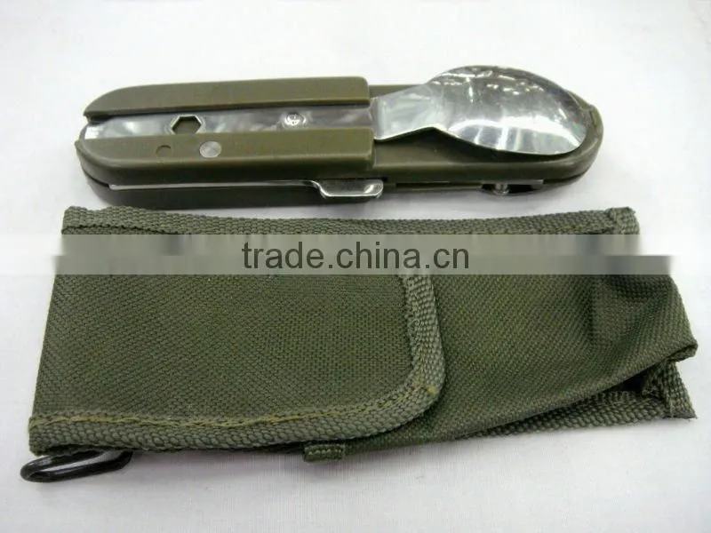 Multi Tableware/Outdoor Tableware/Multi knife/Pocket knife( KS607 ) barbecue tool set