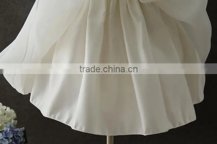 2017 New born baby clothes white first Communion dress Embroidery Flower baby cotton frocks designs 1 year baby girl dresses Hat