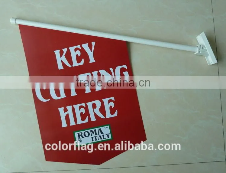 wall flag pole, plastic wall flag pole,best sales wall flag pole