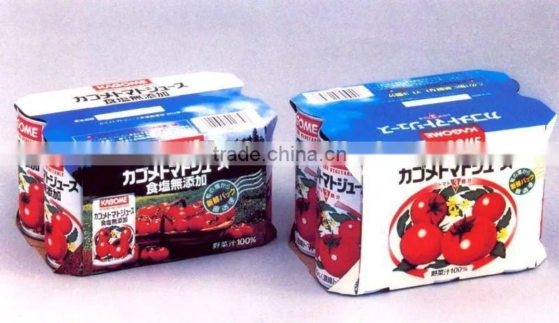 fruit drink tin carton box