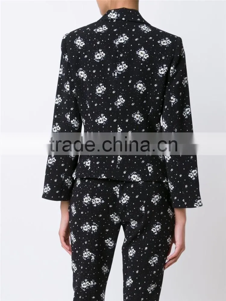 High Quality OEM Service Cheap Price Digital Printing 100% Polyester Women Dust Coat