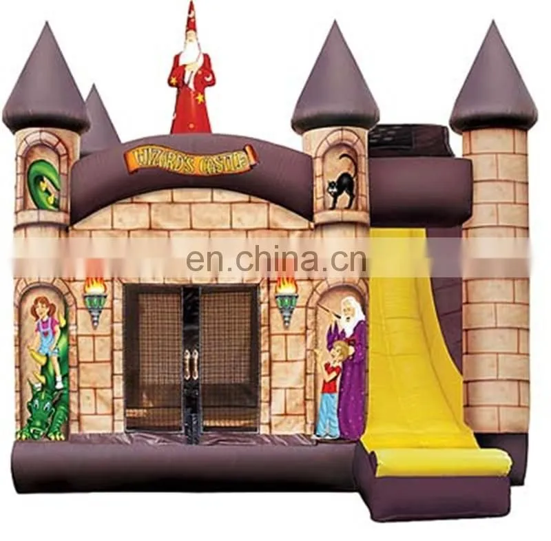 Paypal Accepted 0.55mm pvc tarpaulin inflatable castle jumper