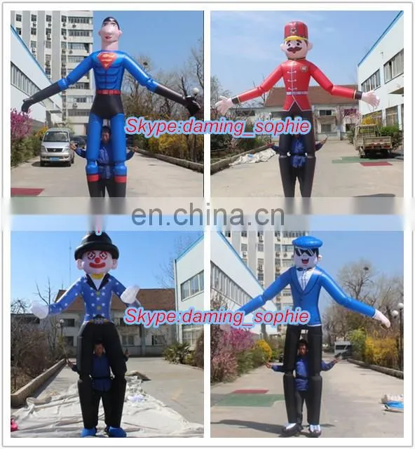 inflatable moving car cartoon for outdoors promotion