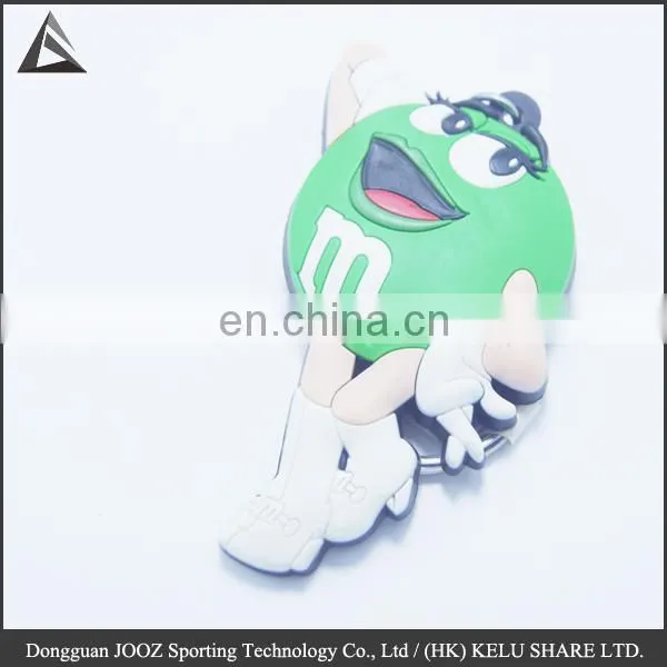 Professional customized 3D pvc badge /soft pvc cartoon badge/promotional 3D pvc badge