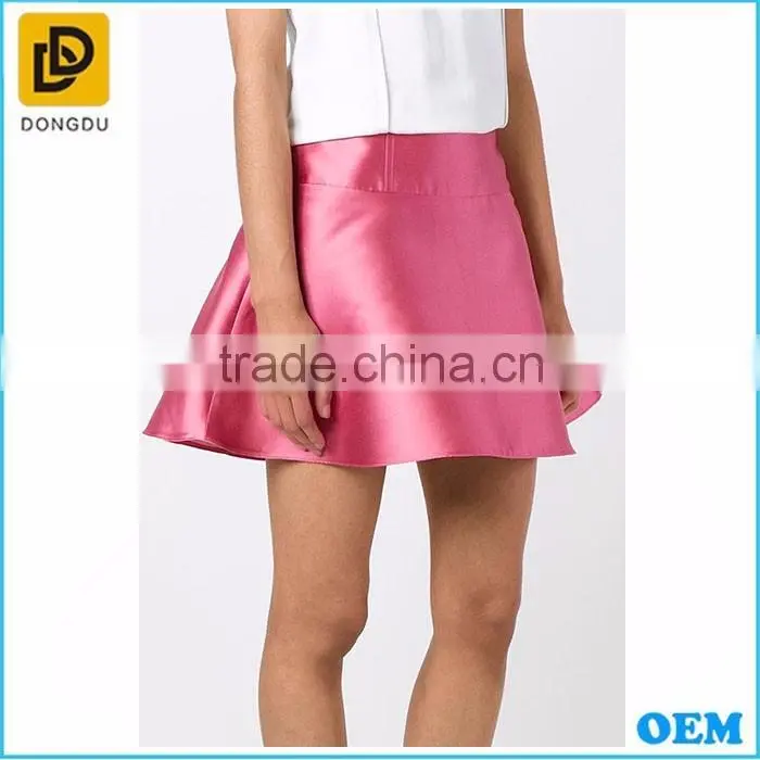 OEM Lady Skirt A-line Jacquard silk Women Skirt From Brazil