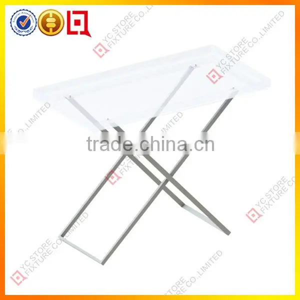 Clear Acrylic Food Display Table