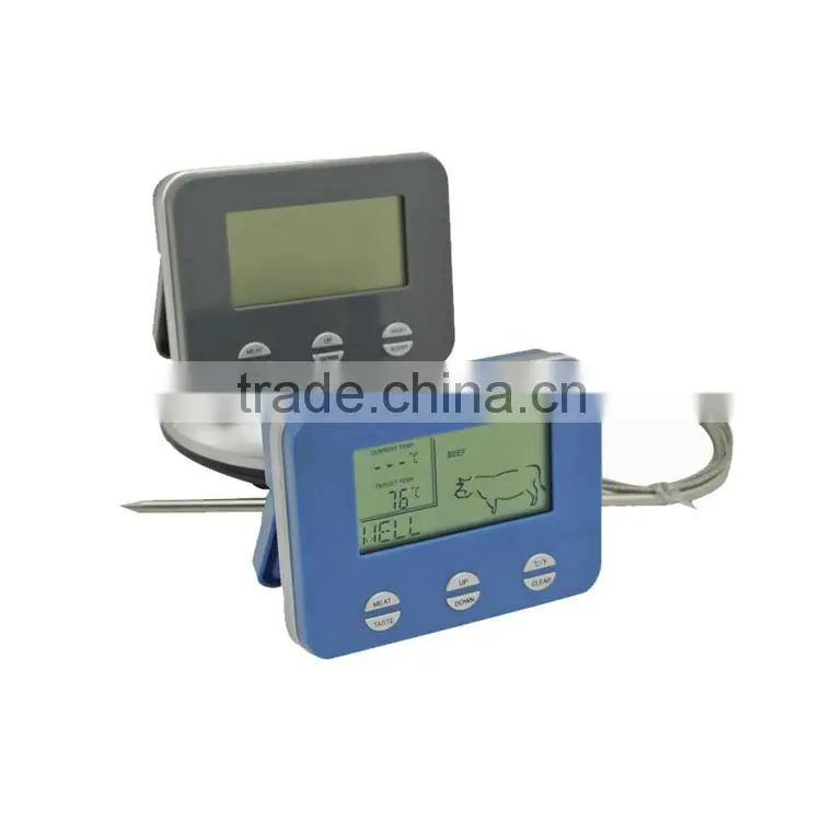 Digital LCD Display BBQ Food Thermometer with Probe
