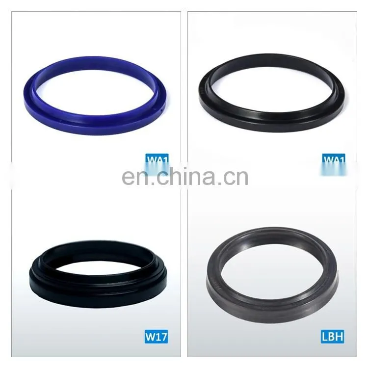 Packing U Cup Y Dust PU NBR FKM Excavator Hydraulic Cylinder Piston Seal Hallite Hydraulic Rod Seal With High Pressure