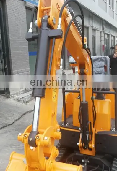 rubber track min excavator 1.3 ton ,1.3T China Mini hydraulic crawler excavator