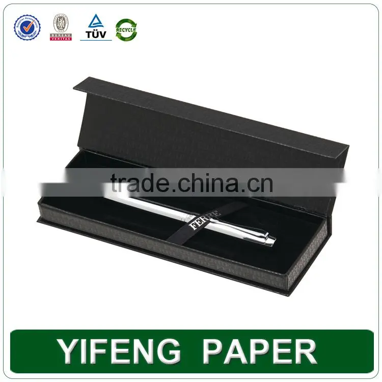 China paper packaging factory empty cardboard pen packaging box